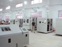 冷热冲击试验箱生产调试车间